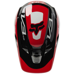 Fox V3 RS Efekt MIPS ECE Motocross Helmet Flo Red - Image 4