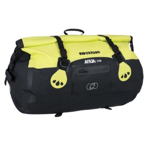 Roll Bag Oxford Aqua T70 Black/Yellow - Image 1