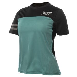 Fasthouse Alloy Sidewinder Short Sleeved Jersey Ladies Black/Teal - Image 1