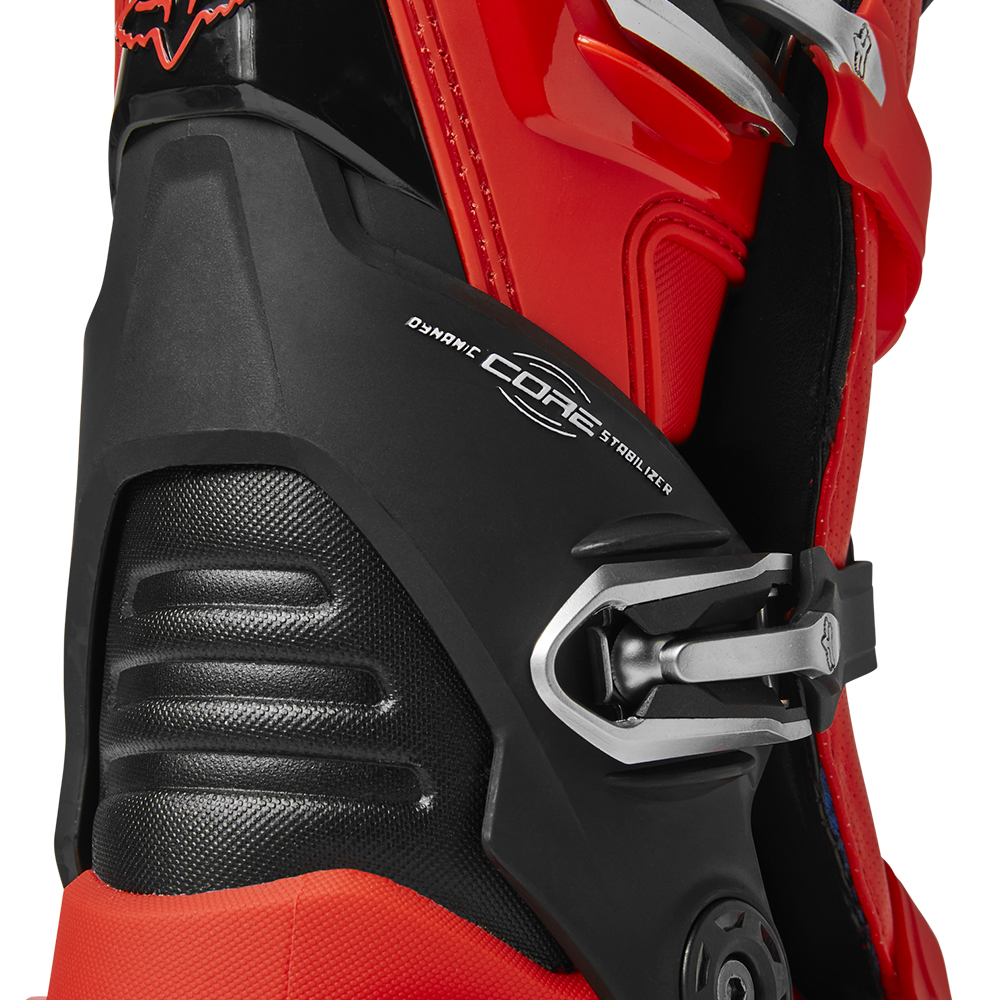 Fox Motion Motocross Boots Flo Red - Image 7