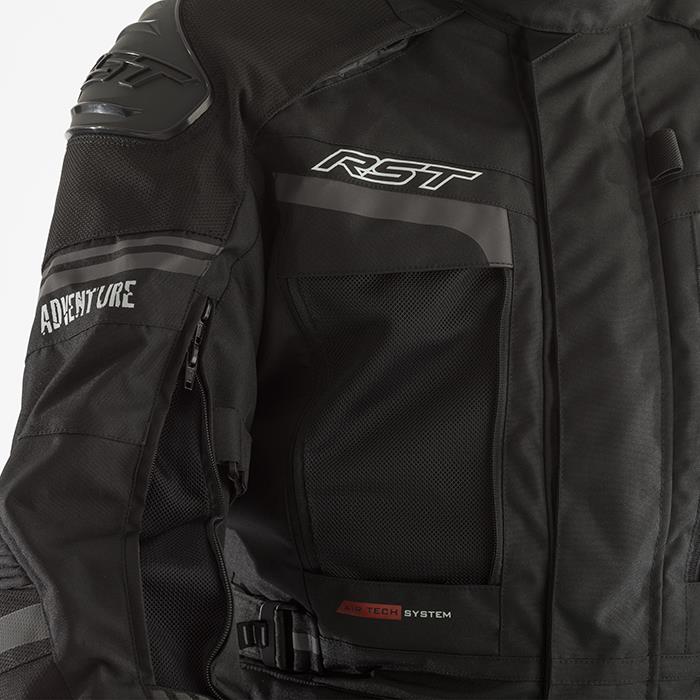 Jacket RST Adventure 3 Textile Black - Image 4