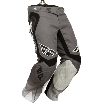 Motocross Pants Fly 2014 Youth Evolution "Clean" Black/Grey/White - Image 1