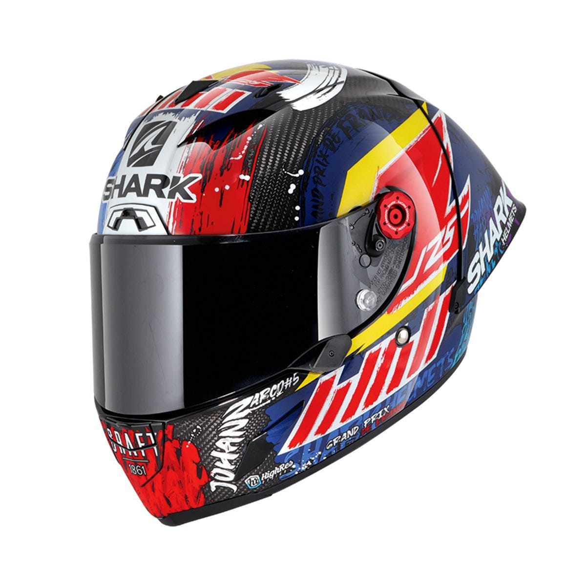 Shark Race-R Pro GP Zarco Chakra Road Helmet - Image 1