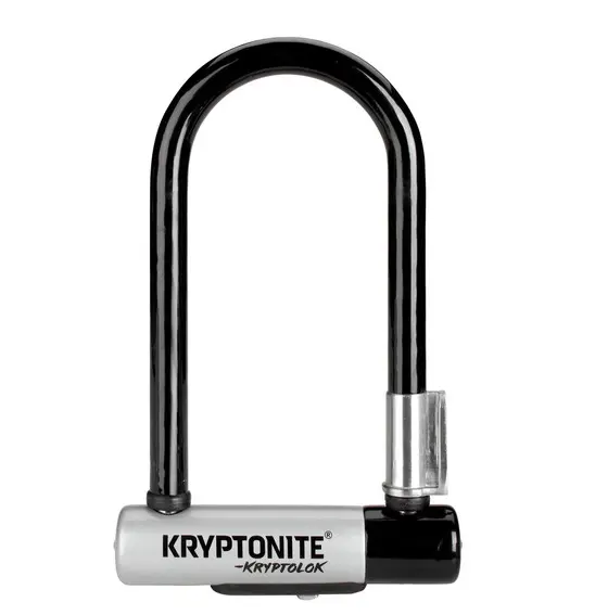 KRYPTONITE KRYPTOLOK SERIES 2 U-LOCK MINI-7 3.25 x 7 IN W/ BKT (3C)