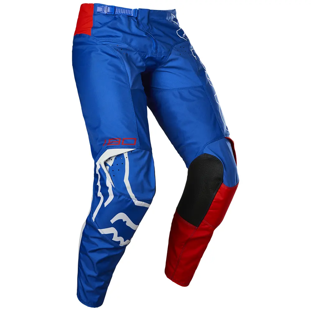 Fox 180 Skew Youth White/Red/Blue Motocross Pants