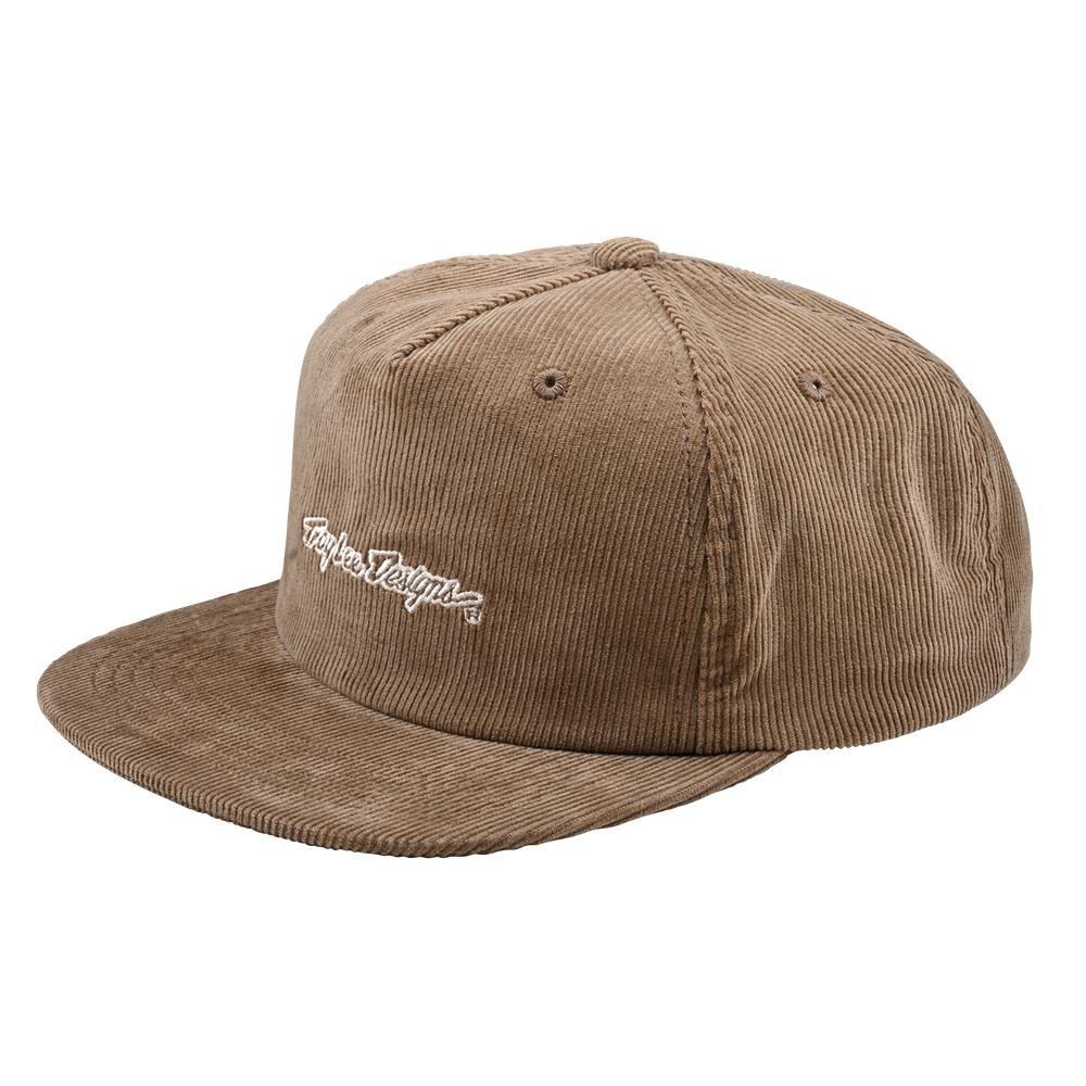 Troy Lee Designs Unstructured Signature Snapback Gravel Cord - Image 1