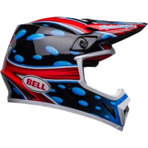 Bell Mx-9 Mips Mcgrath Showtime Motocross Helmet Black/Red - Image 2