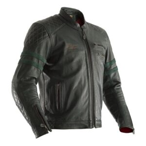 Leather Jacket RST IOM TT Hillberry Green - Image 1