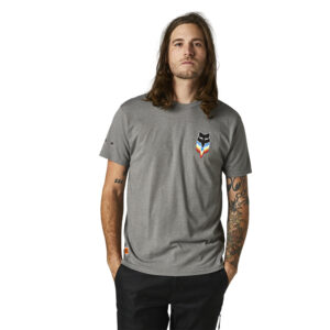 Fox Relm Premium Heather Graphite Tee - Image 1