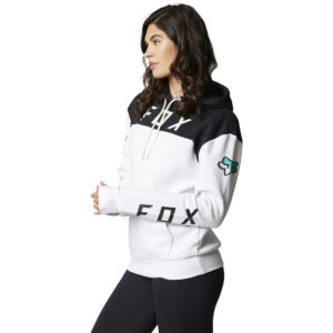 Fox FGMNT Pullover Fleece Hoody Ladies White - Image 2