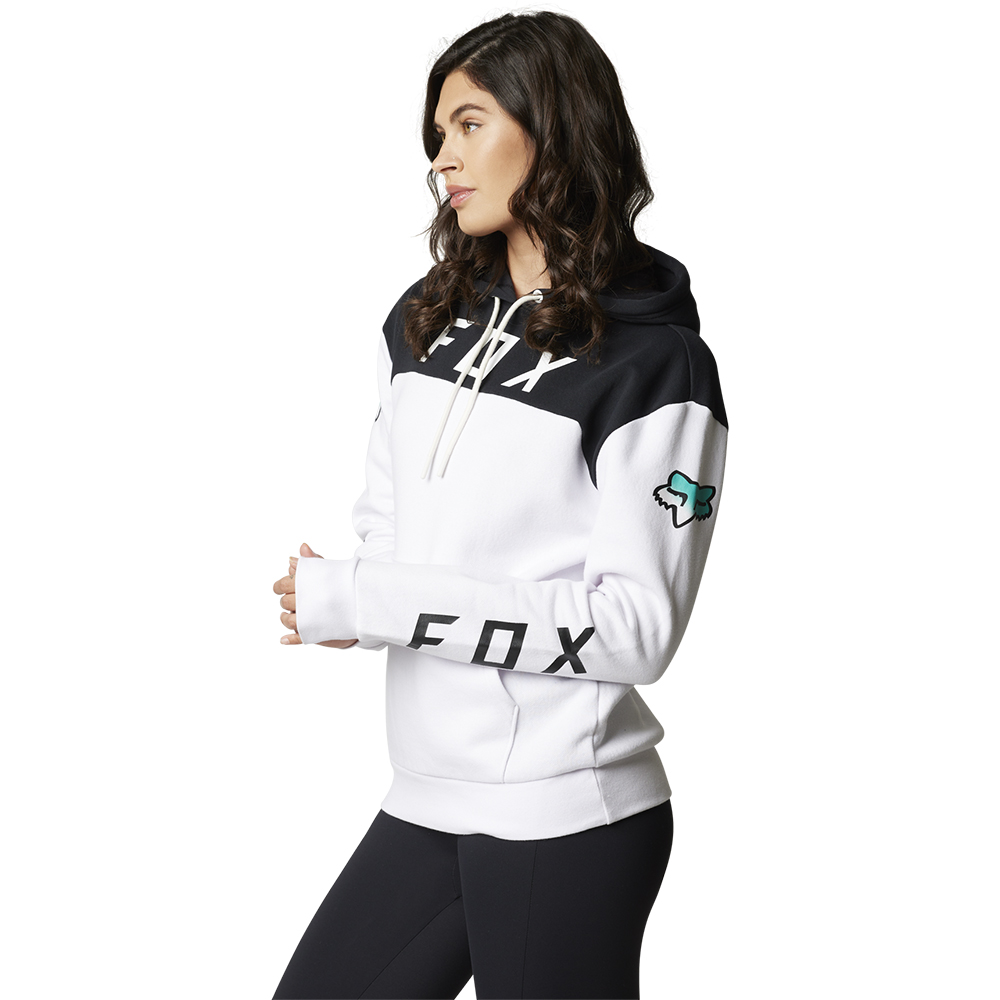 Fox FGMNT Pullover Fleece Hoody Ladies White - Image 2