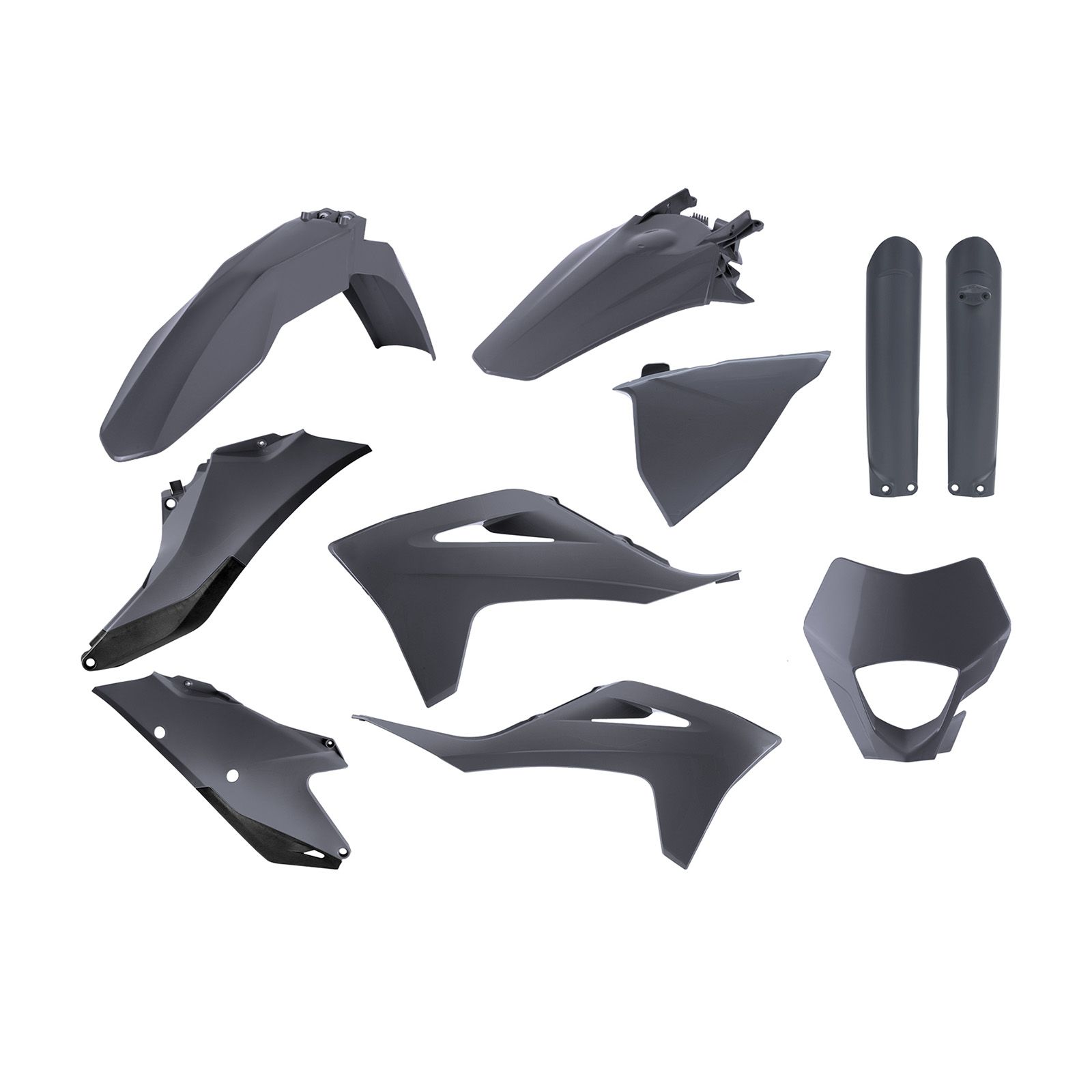 POLISPORT ENDURO FULL KIT GASGAS EC/EC-F 21- NARDO GREY - Image 1