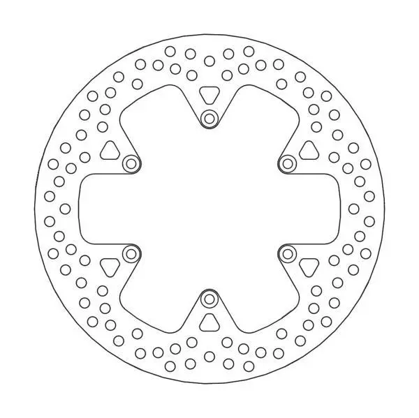 BRAKE DISC REAR MOTO MASTER HALO BMW HUSQVARNA