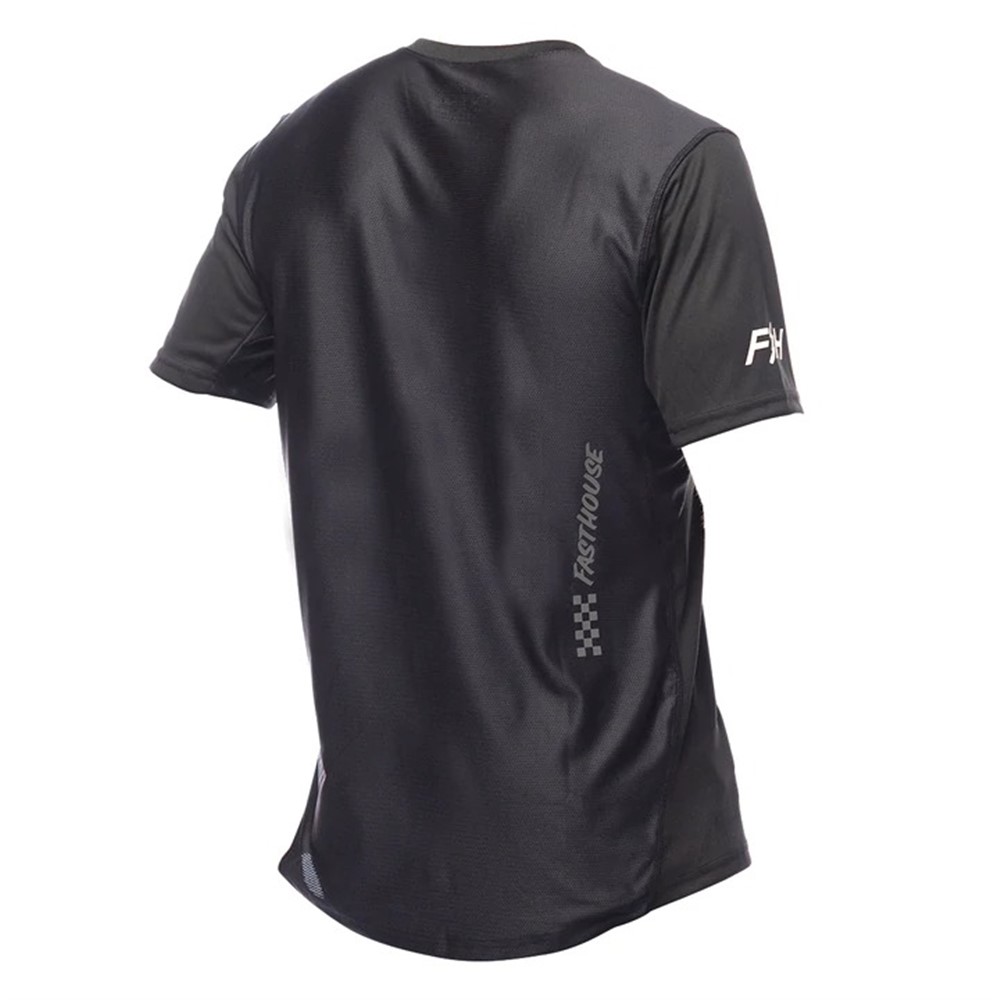 Fasthouse Alloy Rally Short Sleeve Jersey Black - Image 2