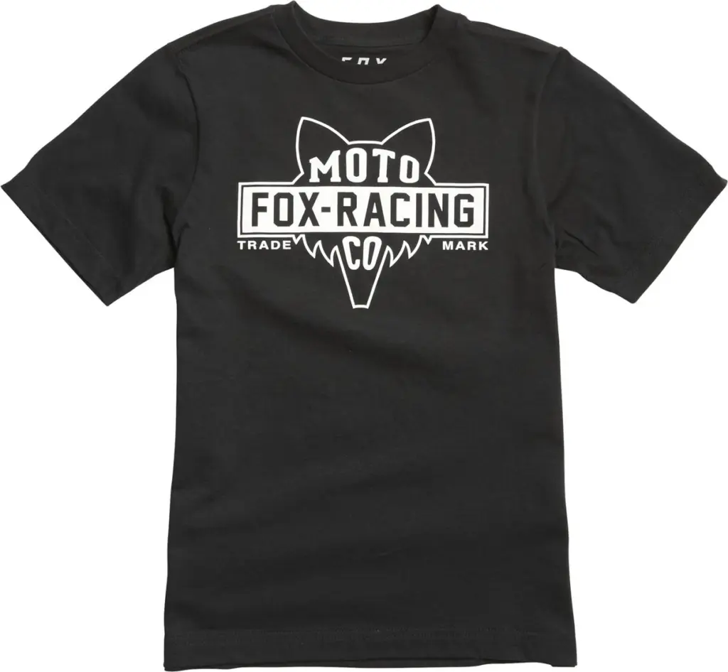 Tee Fox Flathead Youth Black