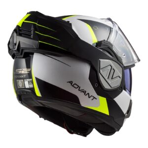 LS2 FF906 Advant Codex Flip Front Helmet White / Black - Image 3