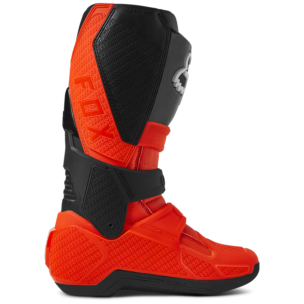 Fox Motion Motocross Boots Flo Orange - Image 3
