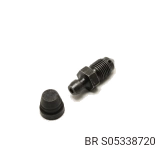 BLEED NIPPLE WITH CAP 10x1 - SINGLE - ALT BR S105338710 /BH 4729C - Image 1