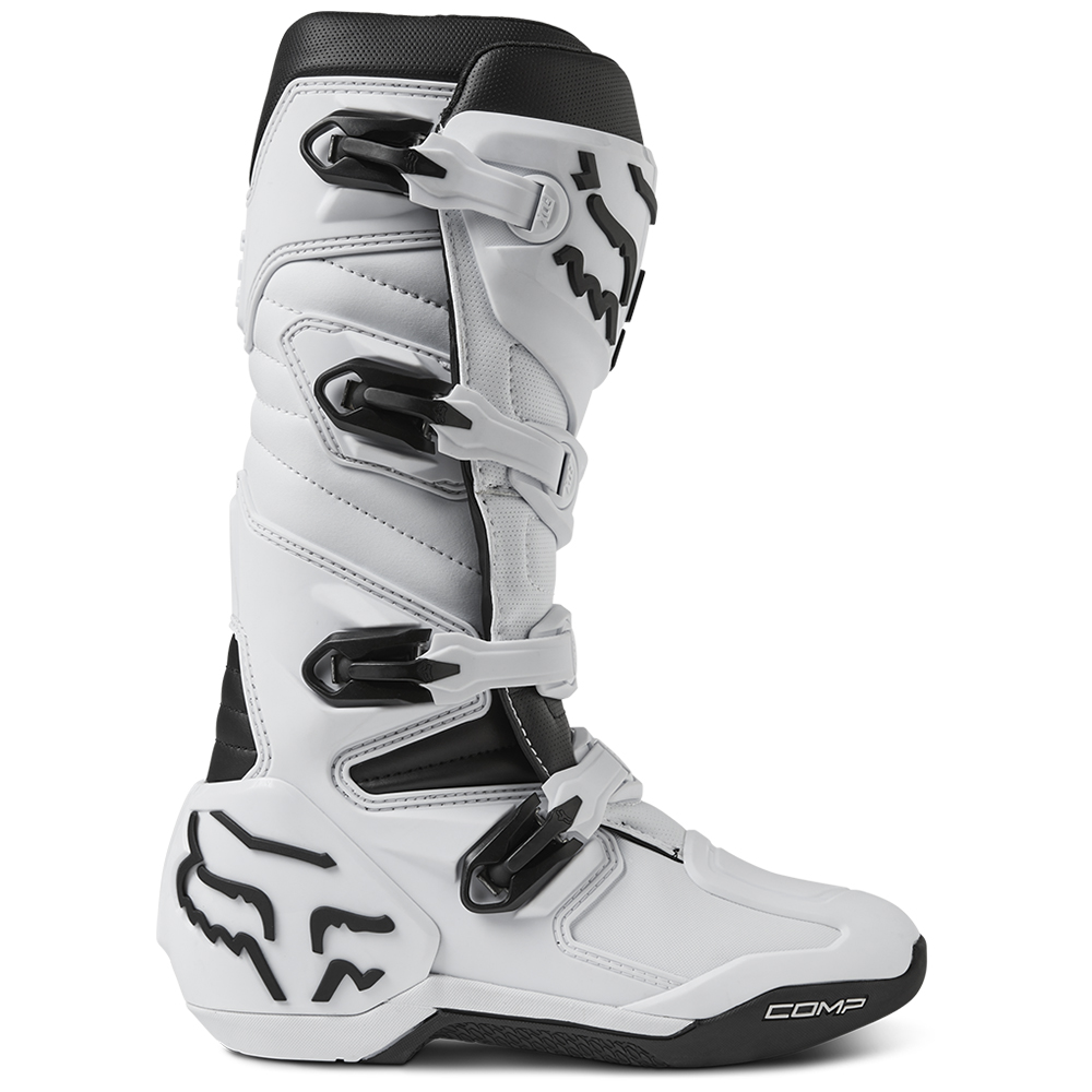 Fox Comp Motocross Boots White - Image 2