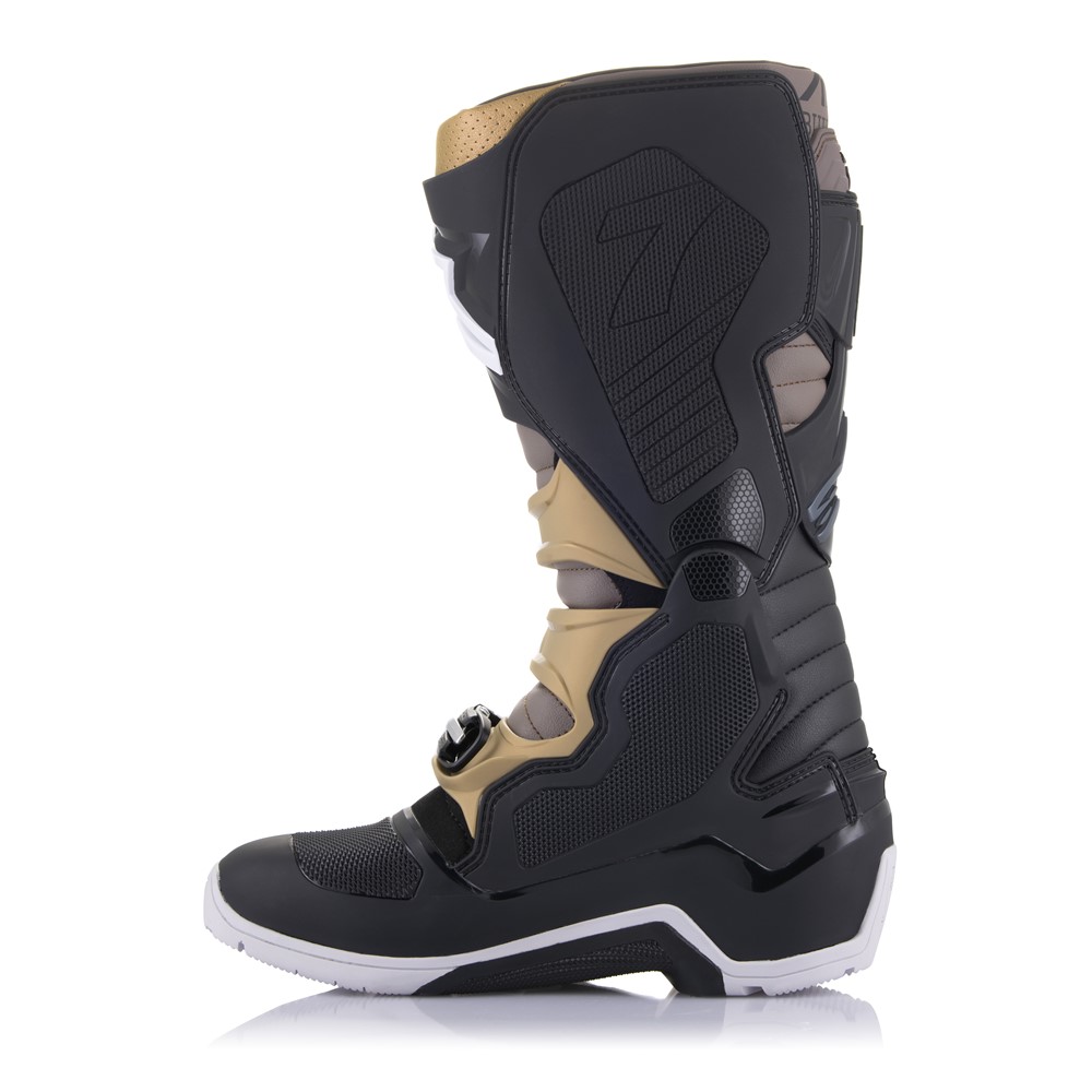 Alpinestars Tech-7 Enduro Drystar Motocross Boots Black/Grey/Gold - Image 3
