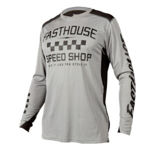 Fasthouse Alloy Roam Long Sleeve Jersey Heather Grey - Image 1