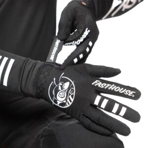 Fasthouse Youth Elrod OG Motocross Gloves Black - Image 6