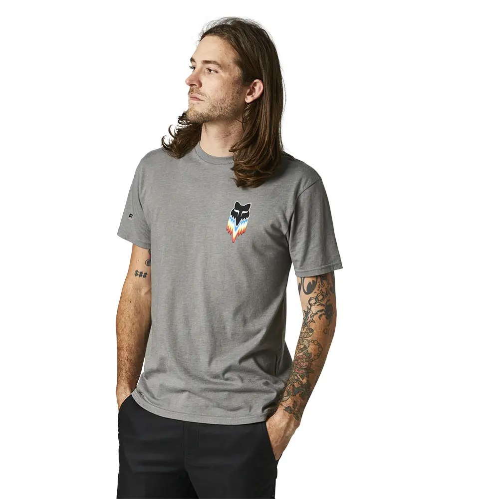 Fox Relm Premium Heather Graphite Tee