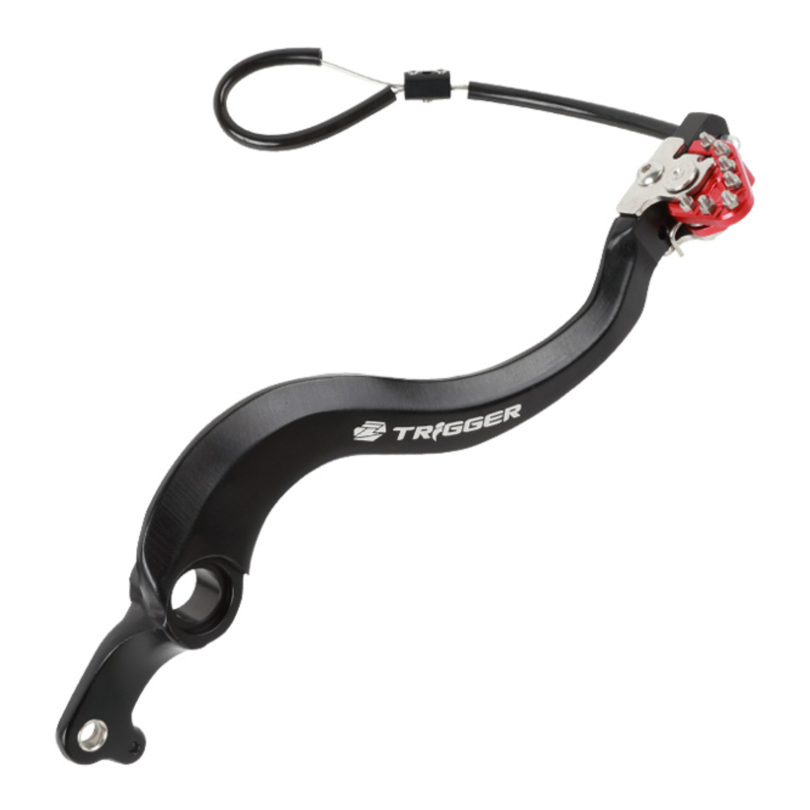 ZETA TRIGGER BRAKE PEDAL CRF250/450R RED - Image 1