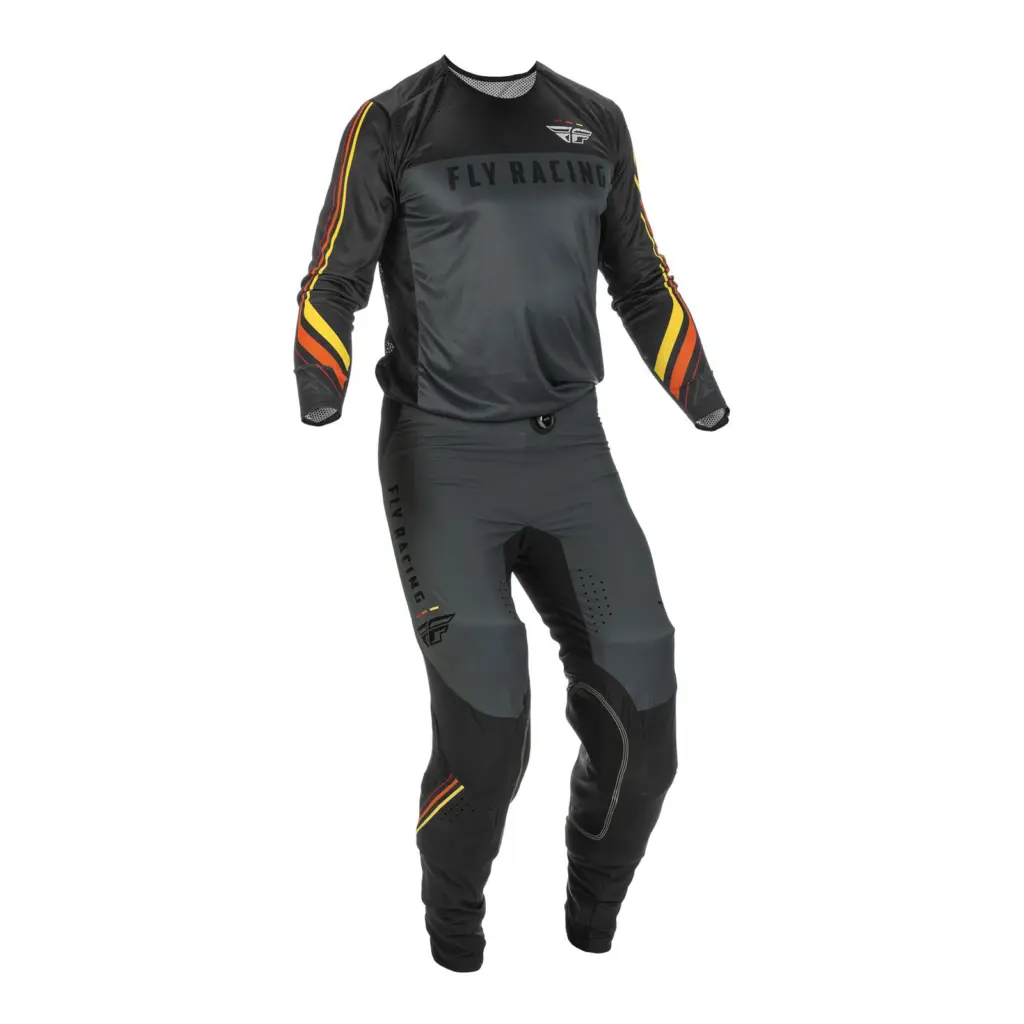 FLy (22) Lite Hydrogen S.E Speeder Metal/Red/Yellow Motocross Pants