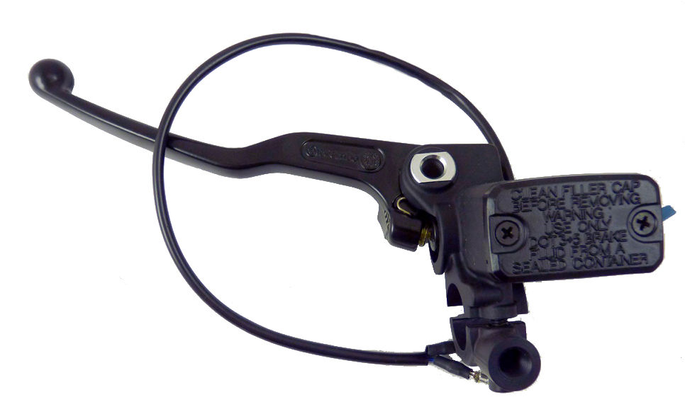 CLUTCH M/CYLINDER '90s BLK RECTANGULAR PS12 MIRROR / SWITCH NLA - Image 1