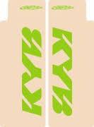 Decal Fork Kayaba Clear Green - Image 1