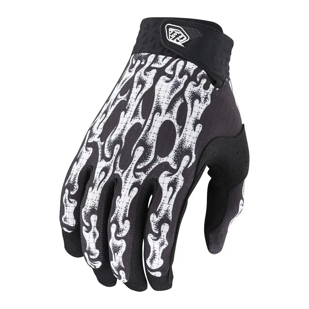 Troy Lee Designs Air Slime Hands Motocross Gloves Youth Black/White