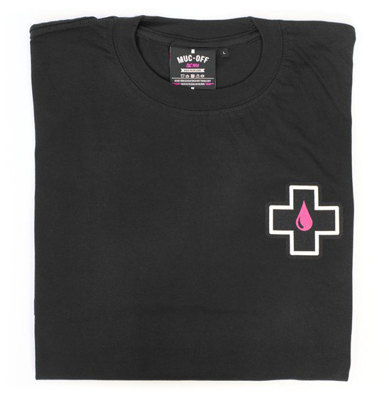 Muc-Off Printed T-Shirt Black - Image 1