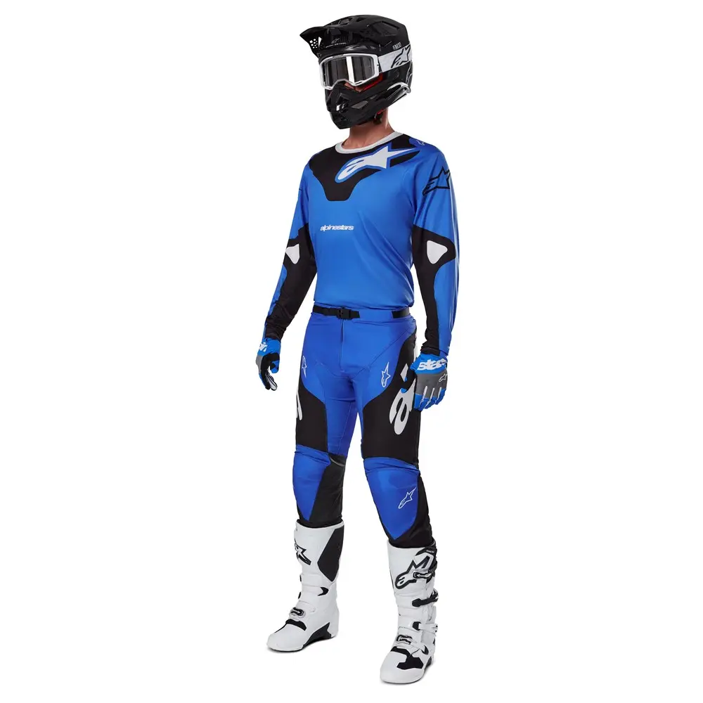 Alpinestars Racer Veil Motocross Jersey Blue/Black