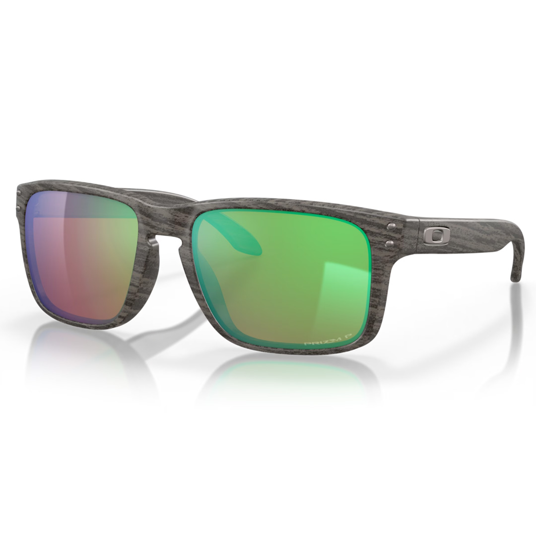 Oakley Holbrook Sunglasses Woodgrain w/ PRIZM Shallow Water Polarized Lens - Image 1