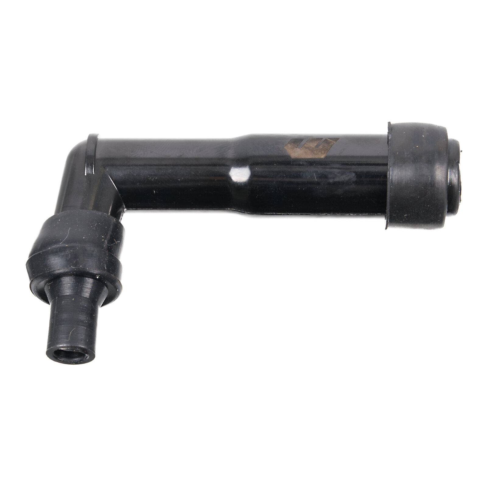 WMP Spark Plug Cap – Replaces XB05F – Long Right Angle – Black - Image 2