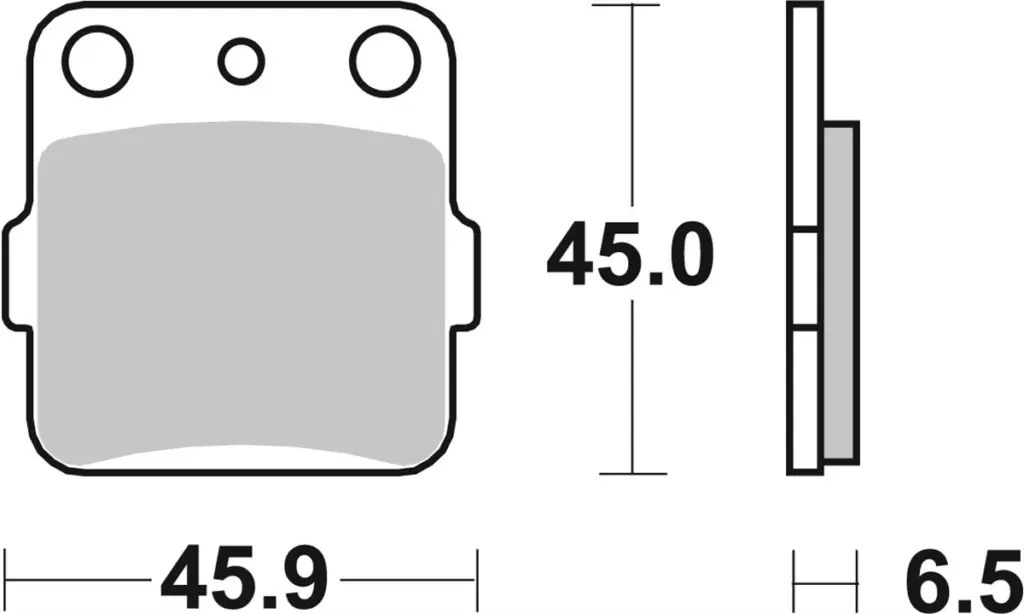 SBS 584RSI Front/Rear Brake Pads