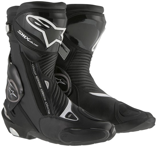 Road Boots Alpinestars S-MX Plus Black - Image 1