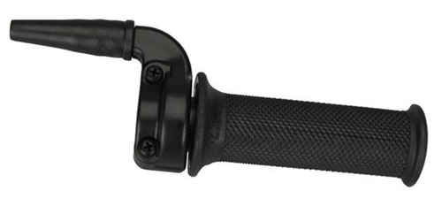 MINI MOTO THROTTLE GRIPS BLACK 3.8D./mm 50mm MAX - Image 1