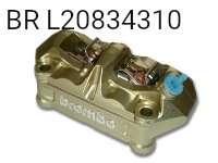 RADIAL CALLIPER LH 100mm CENTRES 4 pad - Image 1