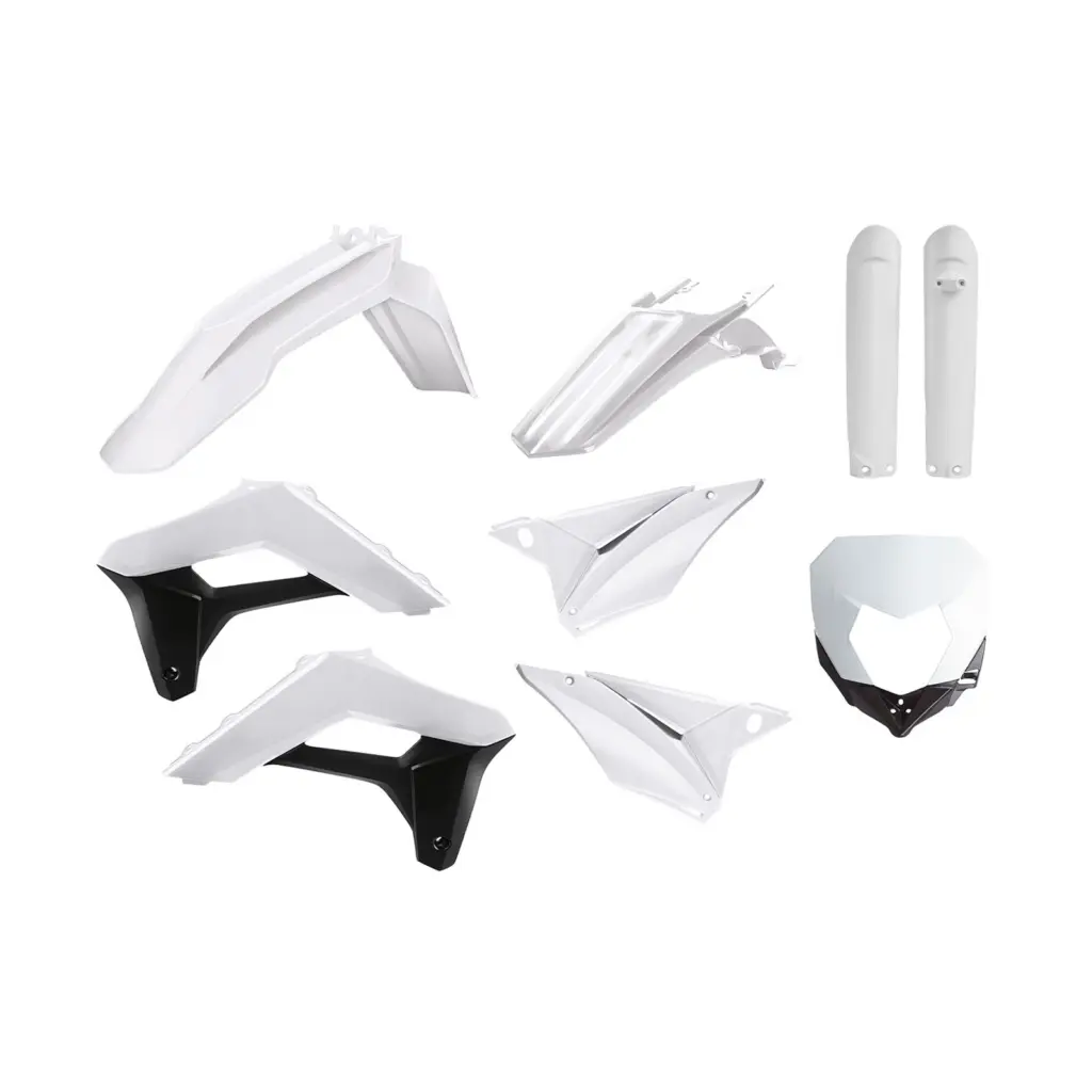 POLISPORT ENDURO FULL KIT SHERCO SE-R/SEF-R 17-21 WHITE