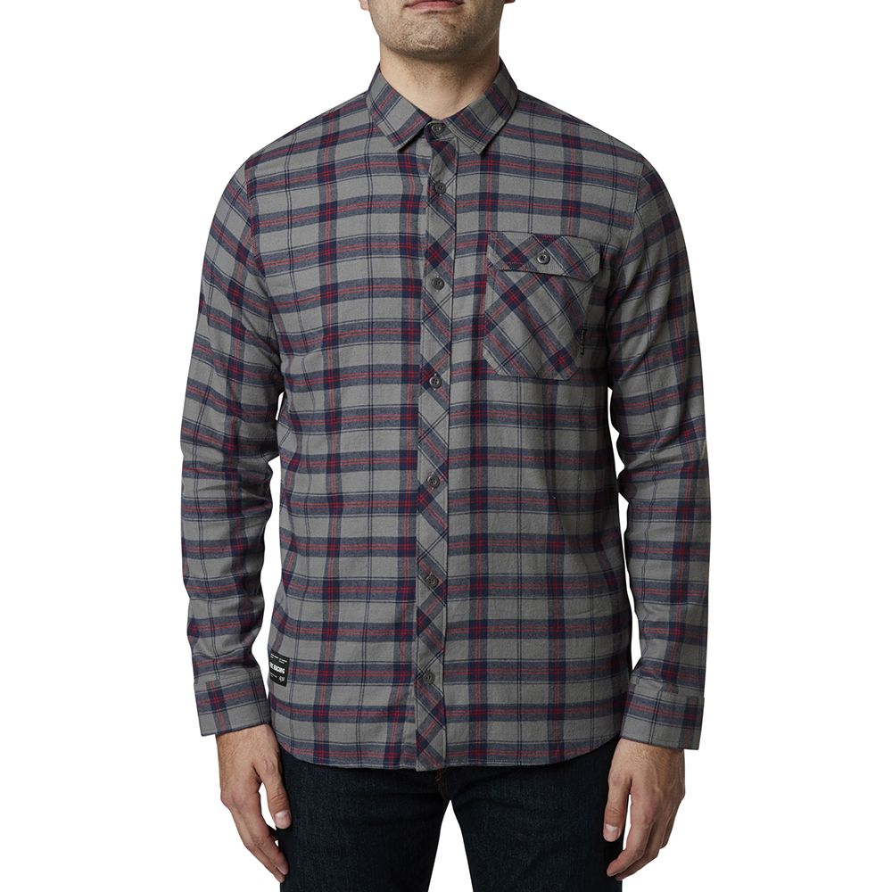 Flannel Shirt Boedi Pewter - Image 1