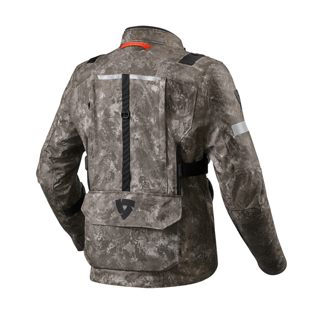 Adventure Jacket REV'IT! Sand 4 H2O Camo Brown - Image 2