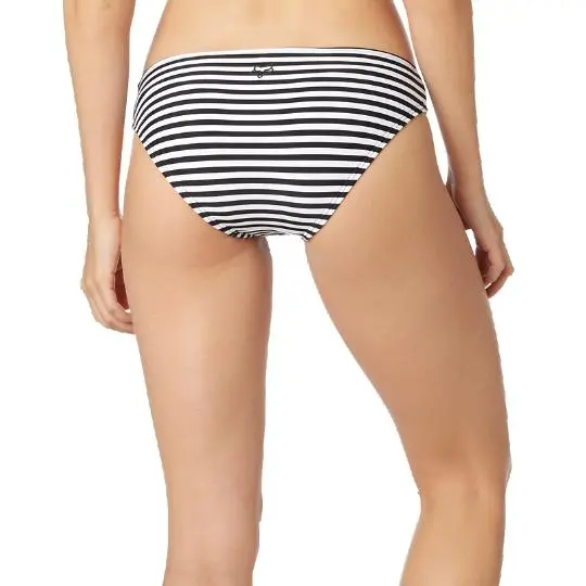 Fox Jail Break Lace Up Bikini Bottoms Black/White
