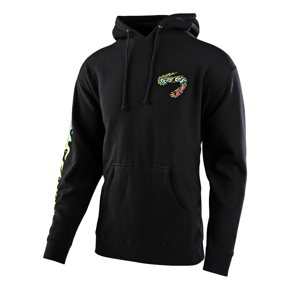 Troy Lee Designs Tallboy Demon Pullover Hoodie Black - Image 1