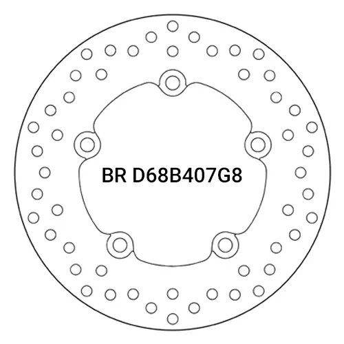 REAR DISC HONDA NC/CTX 700/750 VARIOUS '12->