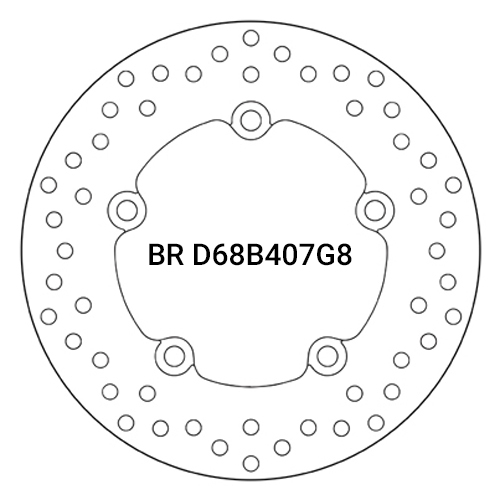 REAR DISC HONDA NC/CTX 700/750 VARIOUS '12-> - Image 1
