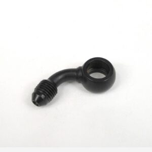 WHITES BRAKE - 10mm BANJO - 60Deg@90 - STEEL BLK - Image 2