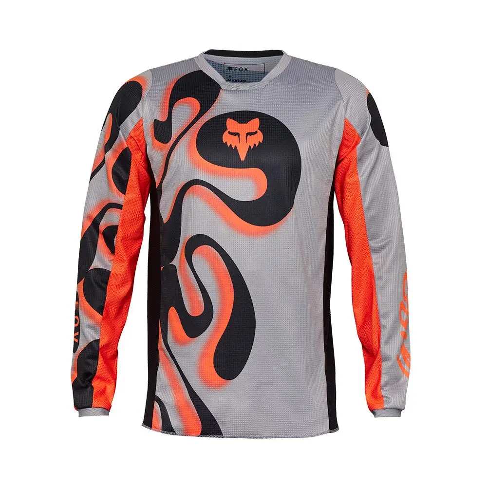Fox 180 Emotion Motocross Jersey Steel Grey
