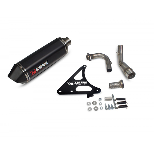 Scomadi TL125 15-17 Serket Full System Blk Ceramic - Image 1